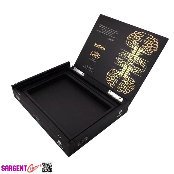 Plasencia Alma Del Fuerte Robusto Empty Wooden Cigar Box 10x8.25x1.5 - Picture 6 of 6